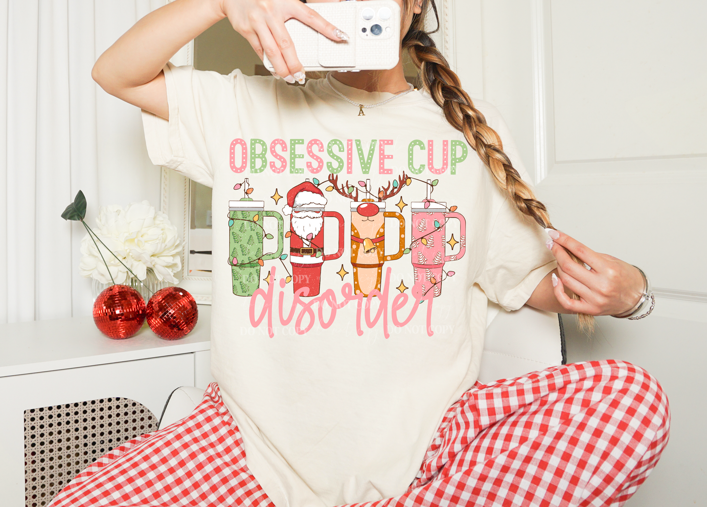 Obsessive Cup Disorder PNG Design *NO LICENSING REQUIRED*