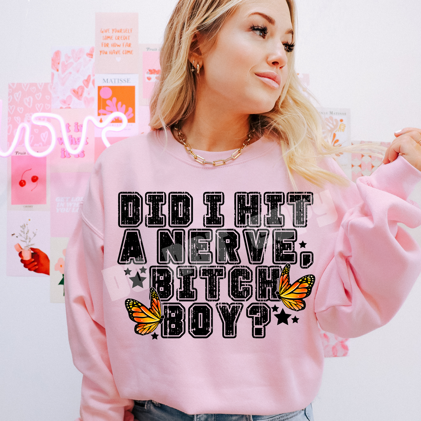 Bitch Boy PNG Design *NO LICENSING REQUIRED*