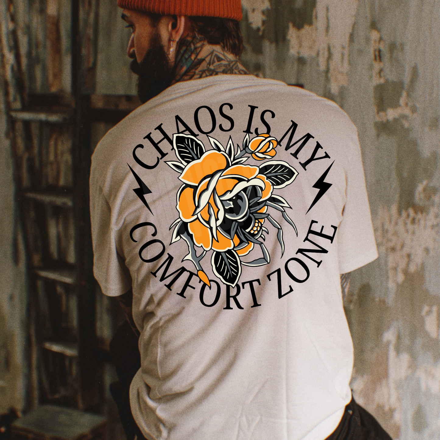 CHAOS IS MY COMFORT ZONE DIGITAL DESIGN