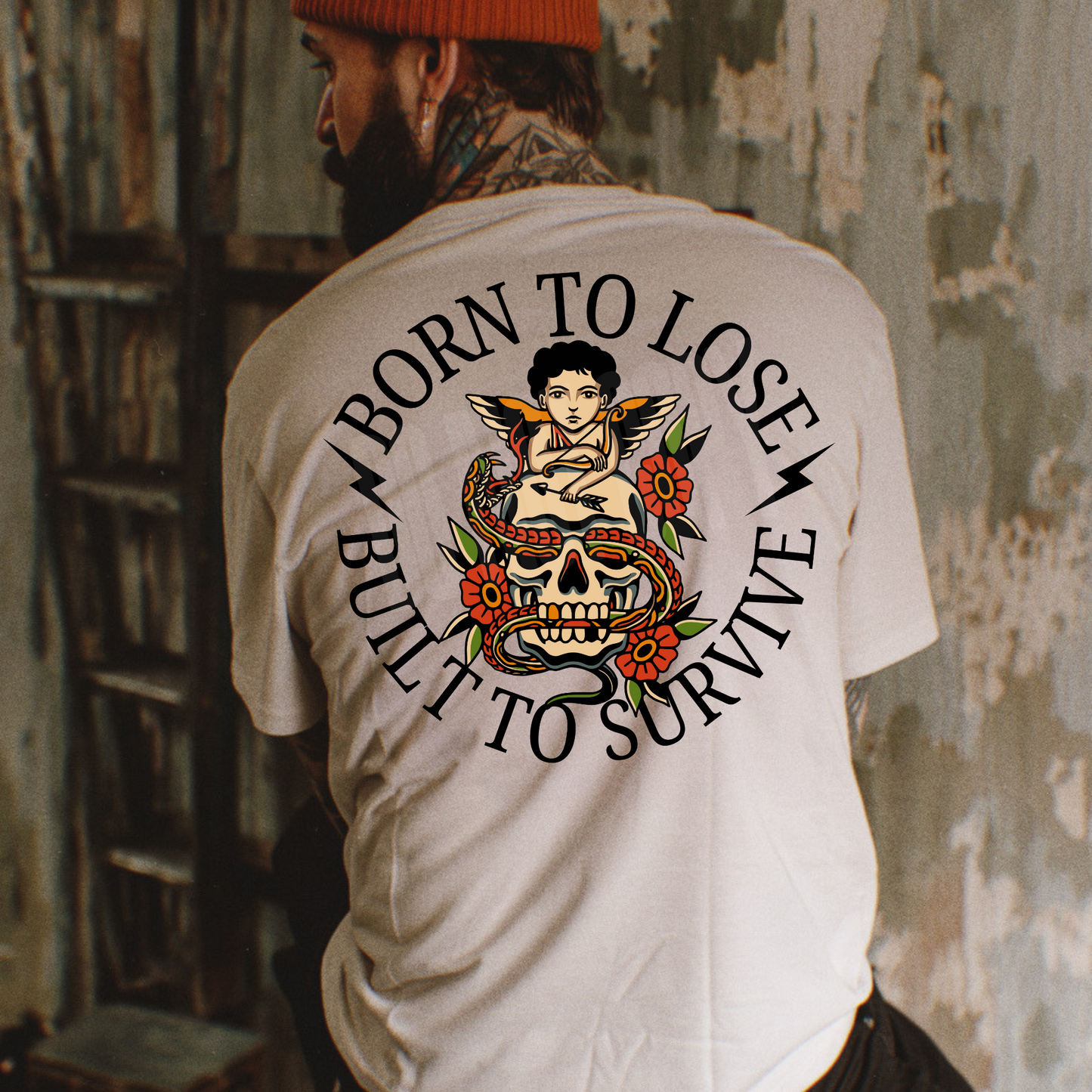 BORN TO LOSE PNG DESIGN