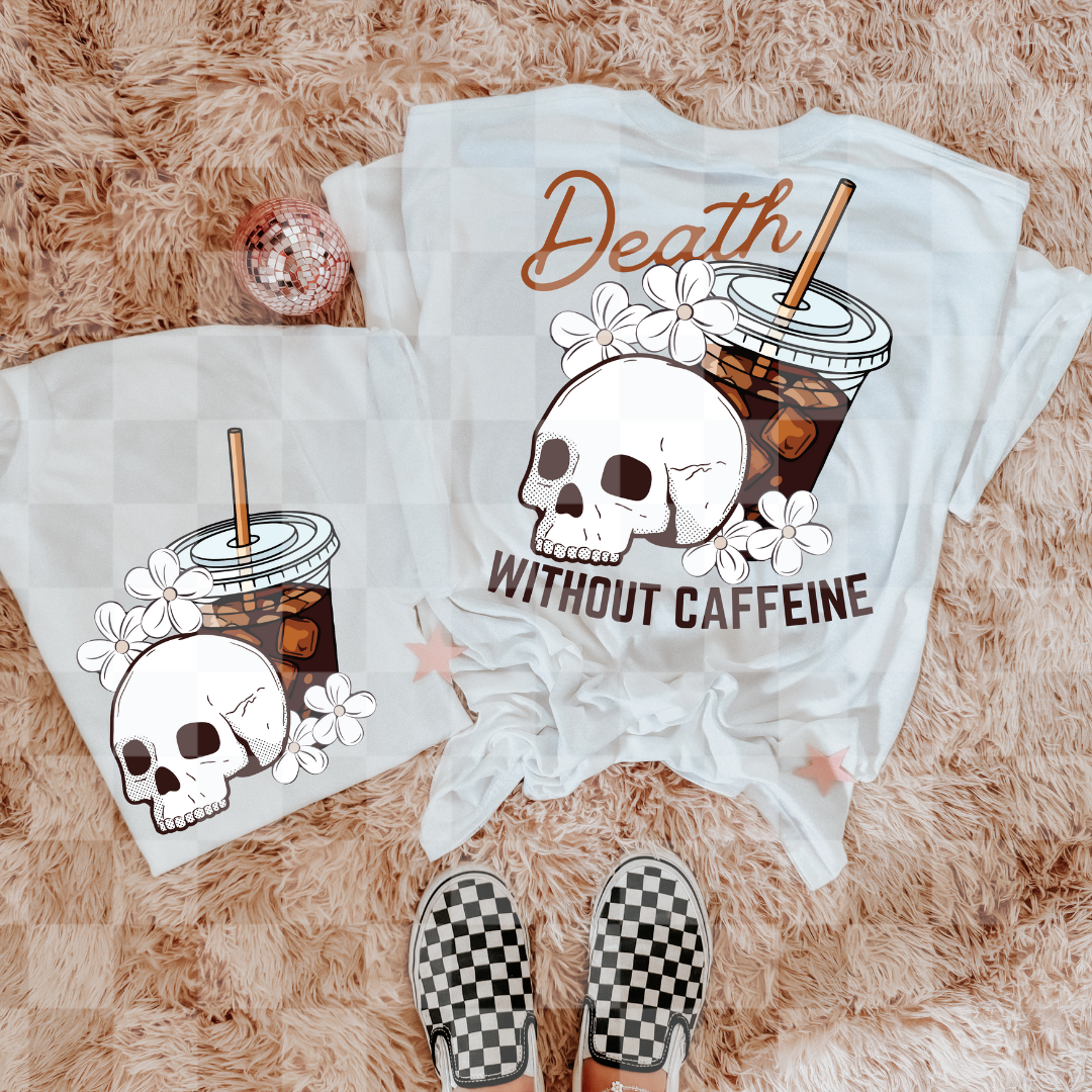 DEATH WITHOUT CAFFEINE DIGITAL DESIGN
