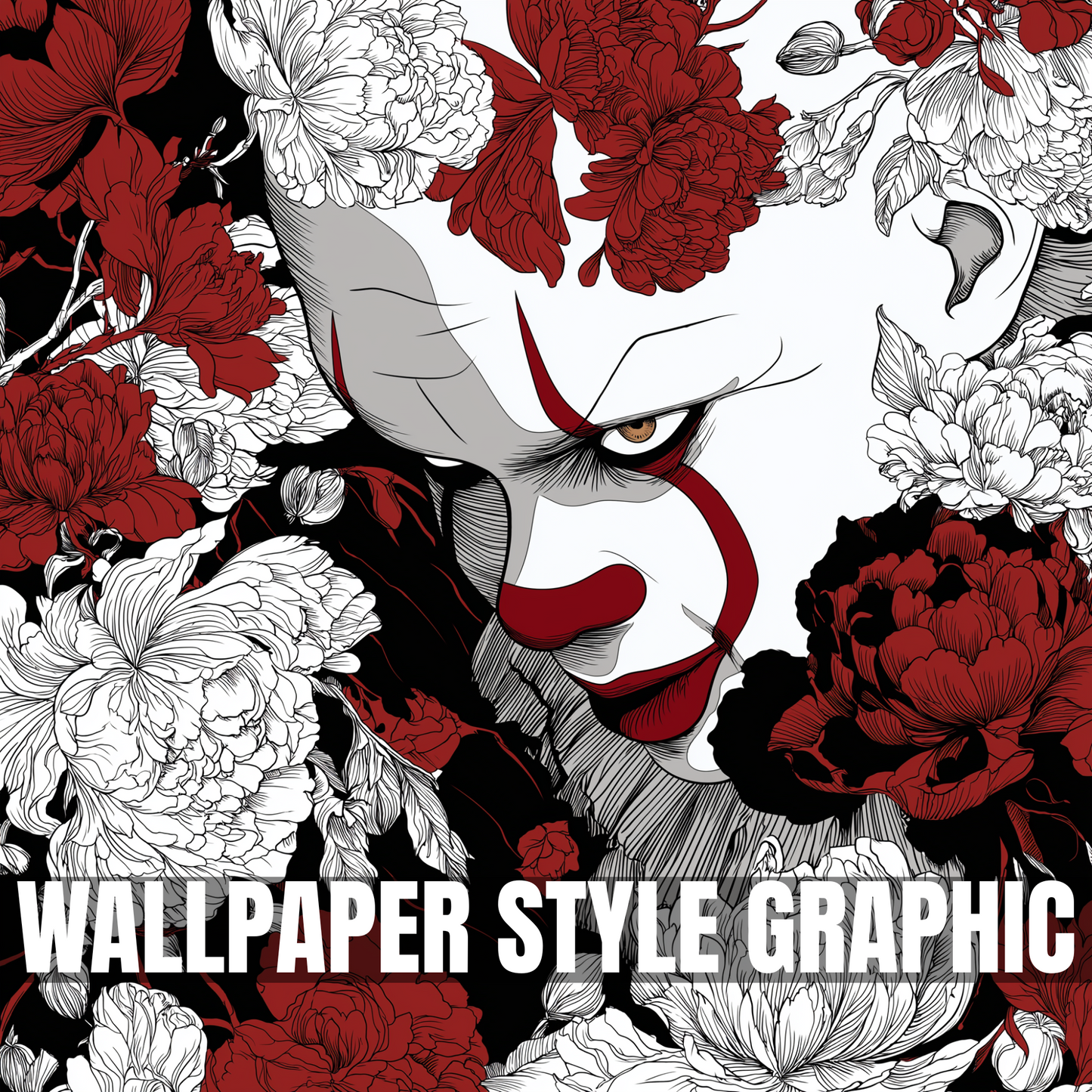 Floral Penny Wallpaper Style Graphic