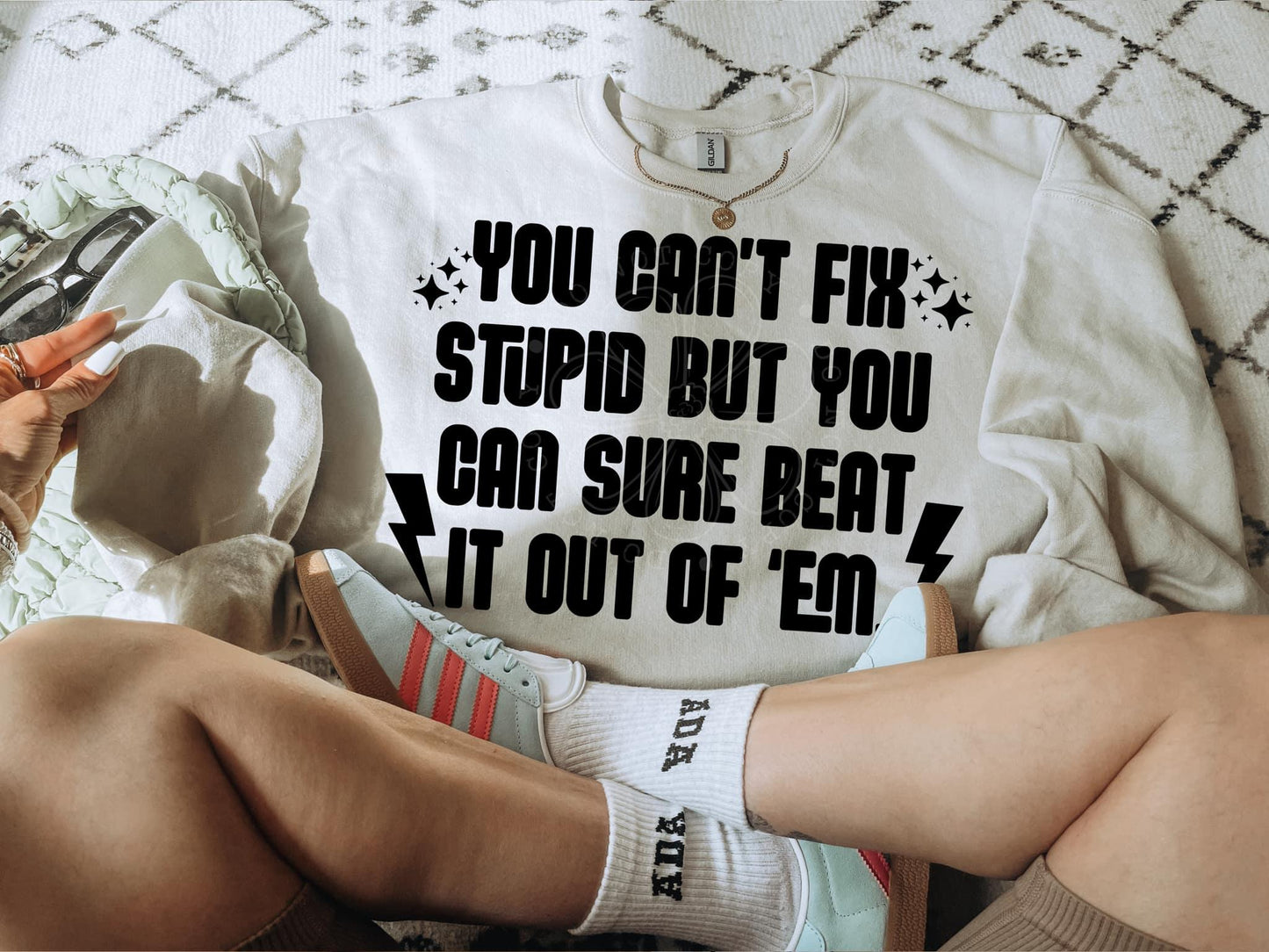 you can't fix stupid png | sublimation png| humor png | typography png | digital download | png file | edgy png | single color png