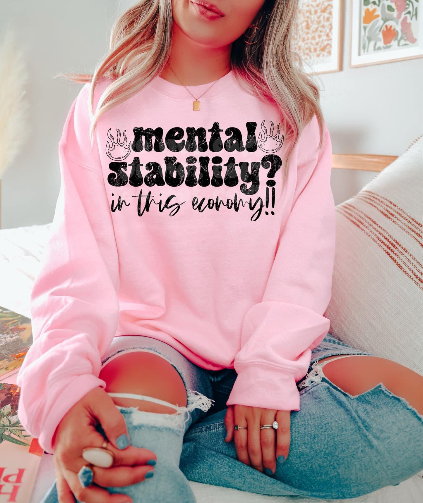 mental stability png | sublimation png | humor png | typography png | digital download | png file | edgy png | single color png