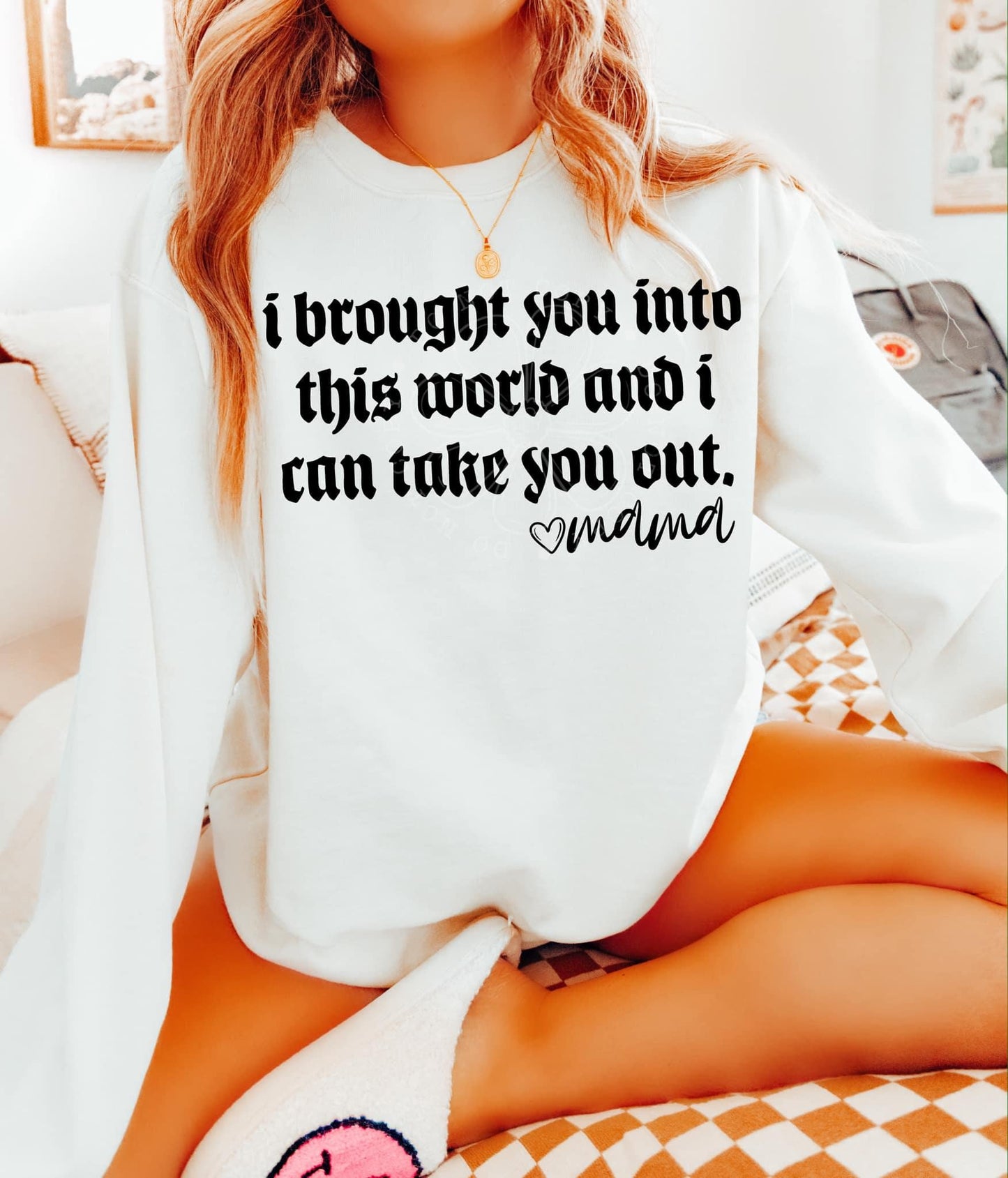 I brought you into this world png | sublimation png | humor png | typography png | digital download | png file | edgy png | single color png