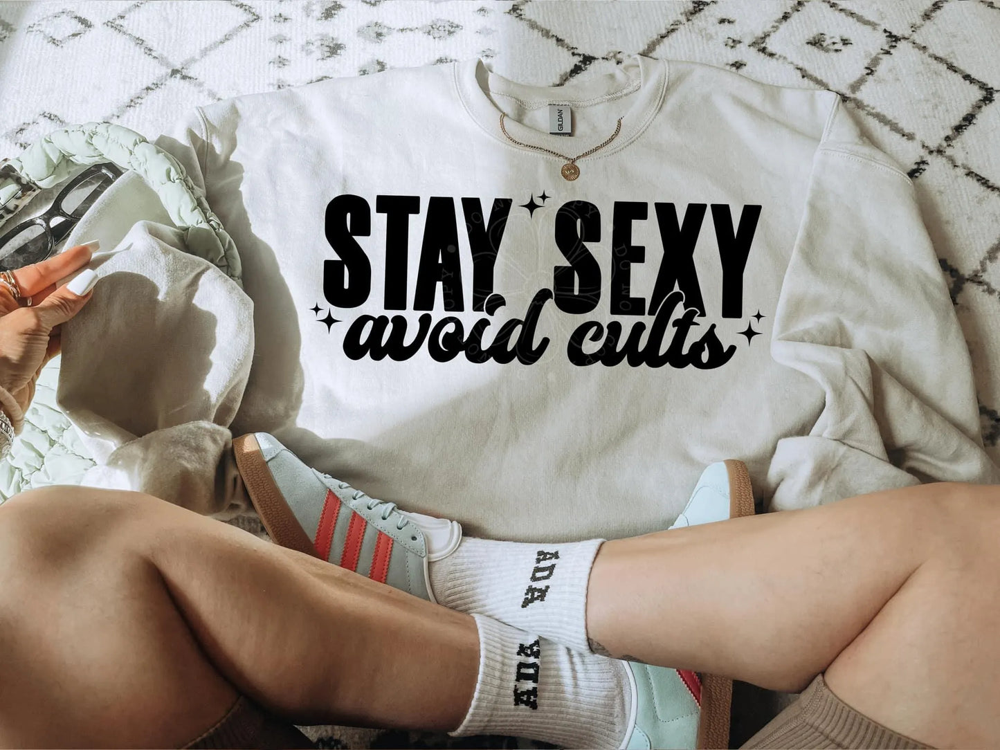 STAY SEXY AVOID CULTS PNG DESIGN