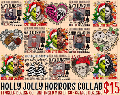 Holly Jolly Horrors Collab