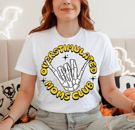 OVERSTIMULATED MOMS CLUB DIGITAL DESIGN