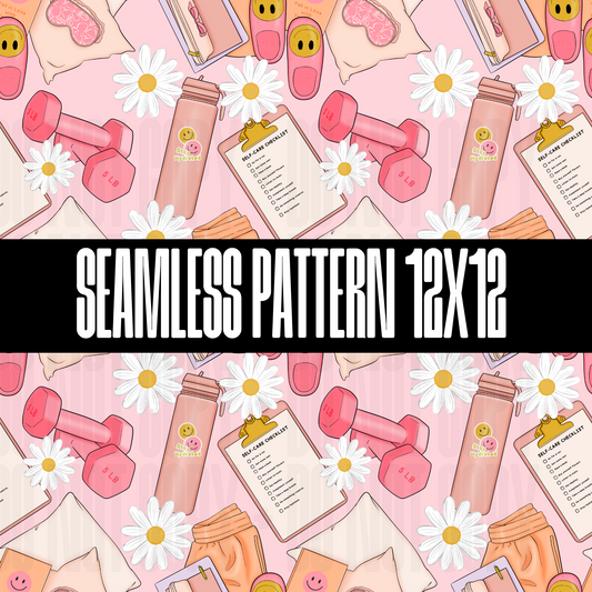SELF LOVE SEAMLESS DESIGN - NO LICENSING REQUIRED - 2024