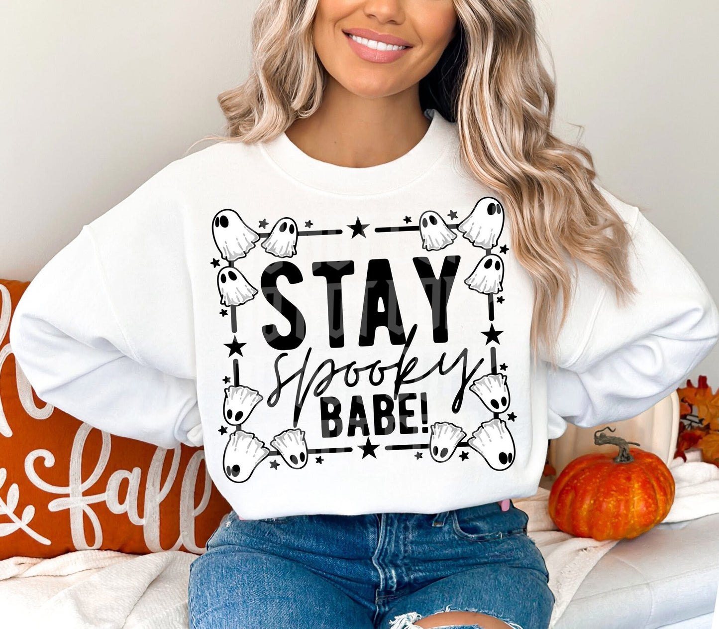 Stay Spooky Babe PNG Design *NO LICENSING REQUIRED*