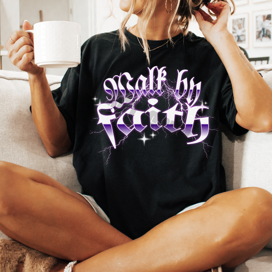 WALK BY FAITH PNG DESIGN