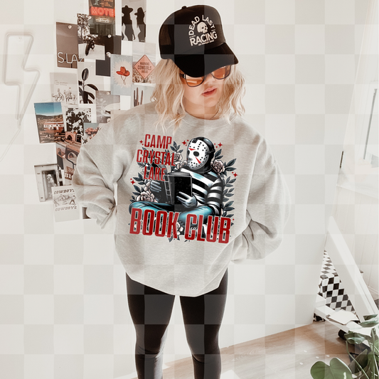 CRYSTAL LAKE BOOK CLUB  DIGITAL DESIGN