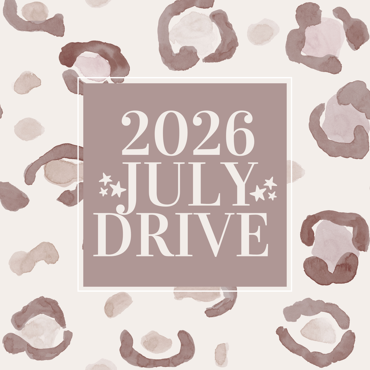 2026 JULY DRIVE