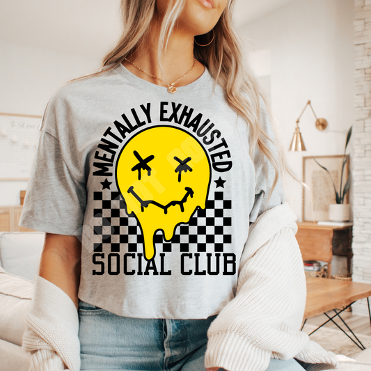 Mentally Exhausted PNG Design *NO LICENSING REQUIRED*