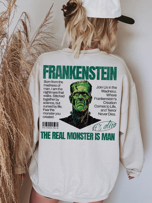 THE REAL MONSTER IS MAN DIGITAL DESIGN