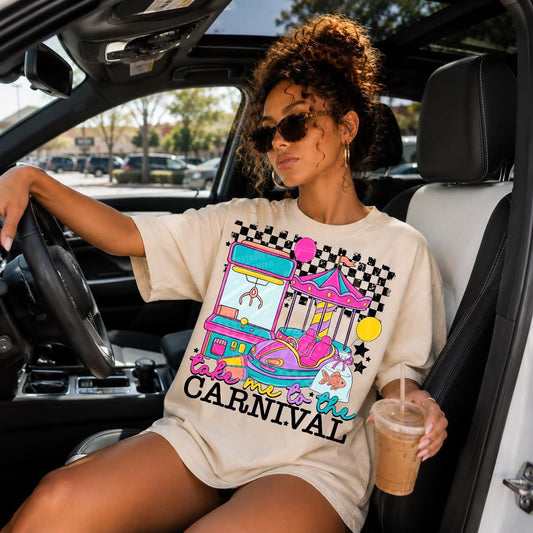 TAKE ME TO THE CARNIVAL DIGITAL DESIGN