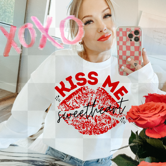 KISS ME SWEETHEART DIGITAL DESIGN