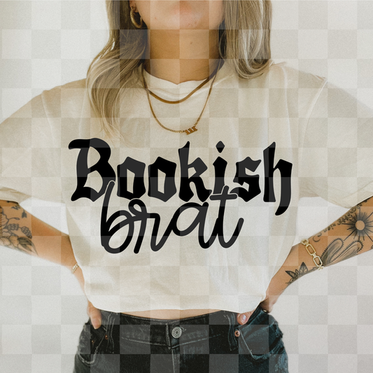 BOOKISH BRAT  DIGITAL DESIGN