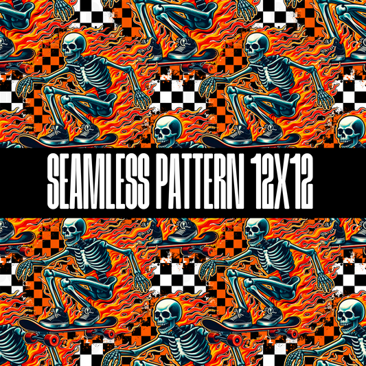 RAD SKELLIE SEAMLESS DESIGN - NO LICENSING REQUIRED - 2024