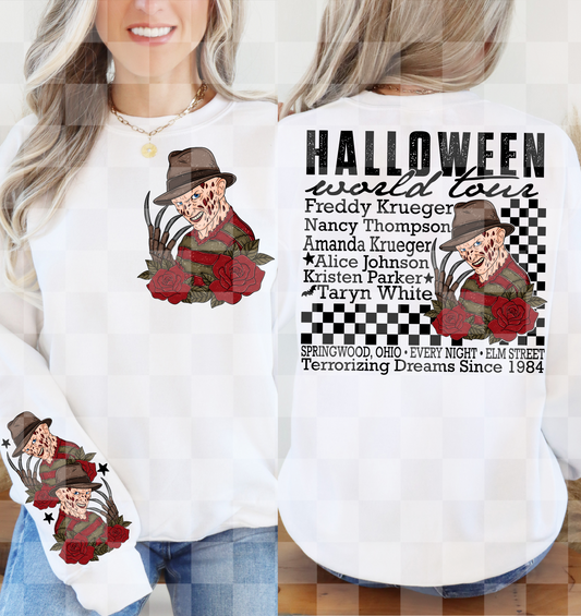 HALLOWEEN WORLD TOUR FRED DIGITAL DESIGN