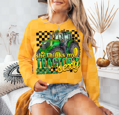 SHE THINKS MY TRACTOR'S SEXY DIGITAL DESIGN