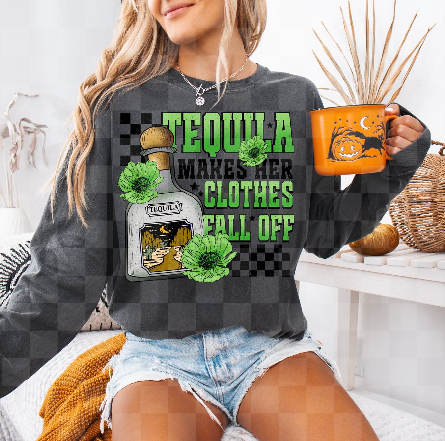 TEQUILA MAKES HER CLOTHES FALL OFF DIGITAL DESIGN
