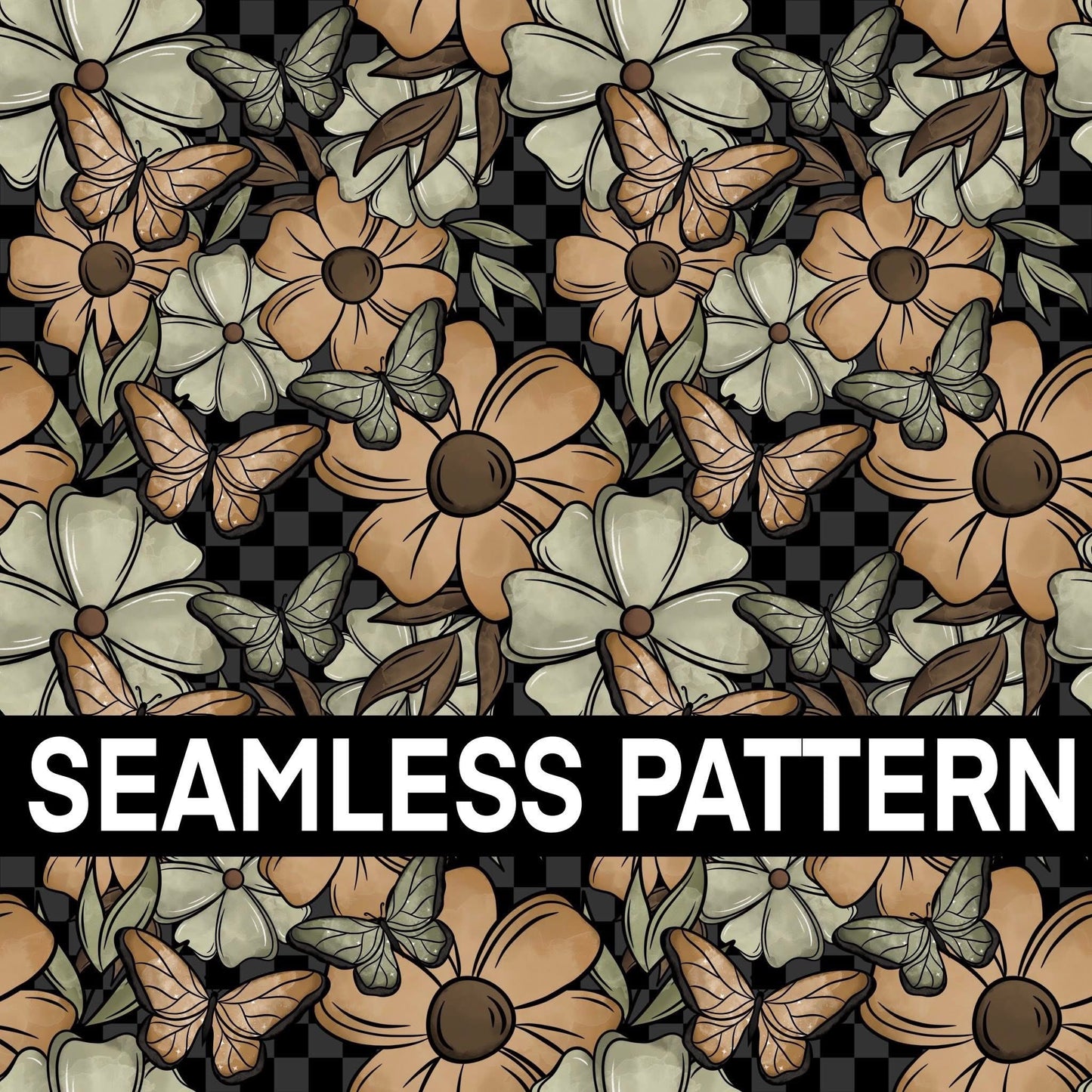 LONG STORY SHORT SEAMLESS PATTERN