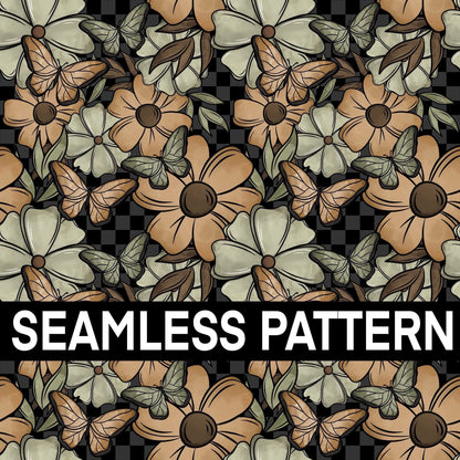 LONG STORY SHORT SEAMLESS PATTERN