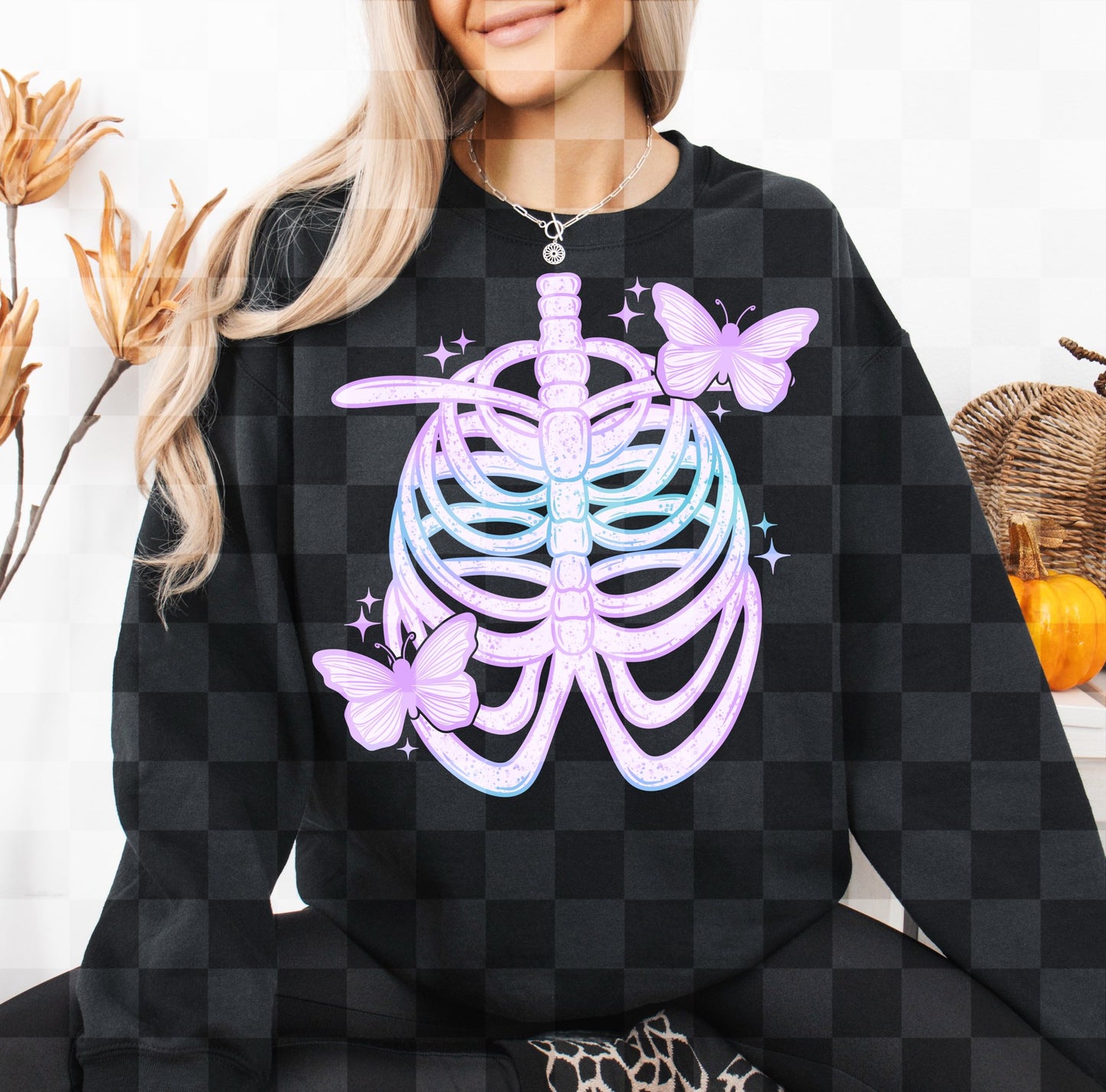 BUTTERFLY RIBCAGE DIGITAL DESIGN