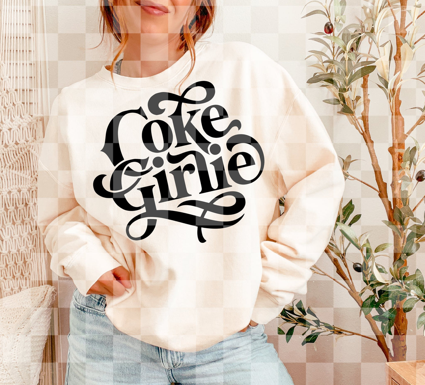 COKE GIRLIE DIGITAL DESIGN