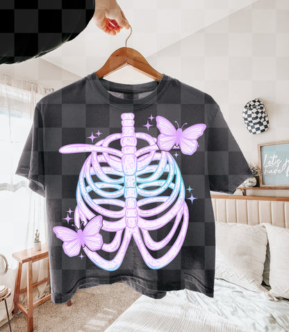 BUTTERFLY RIBCAGE DIGITAL DESIGN