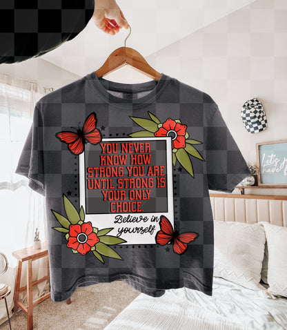 KNOW HOW STRONG YOU ARE DIGITAL DESIGN
