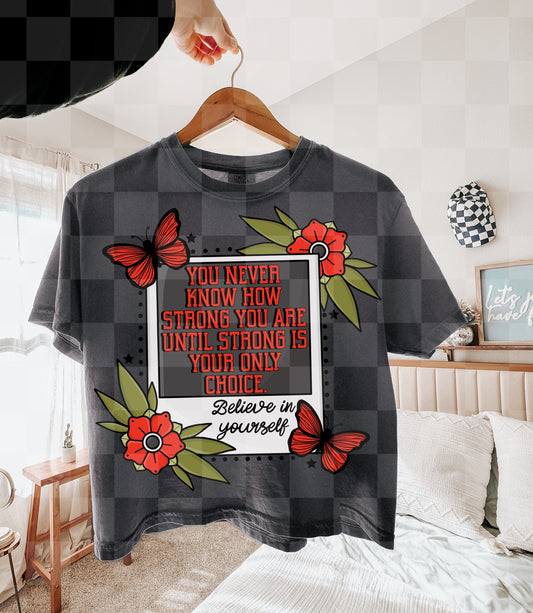 KNOW HOW STRONG YOU ARE DIGITAL DESIGN