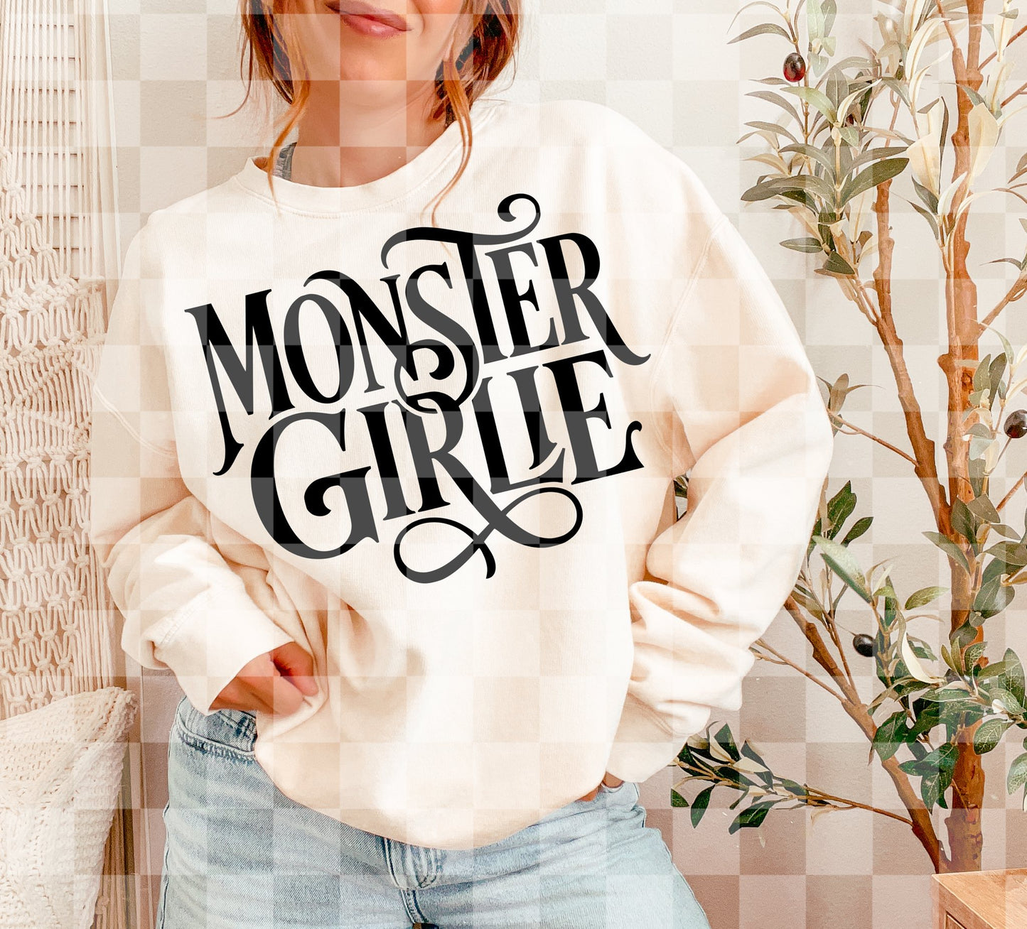 MONSTER GIRLIE DIGITAL DESIGN