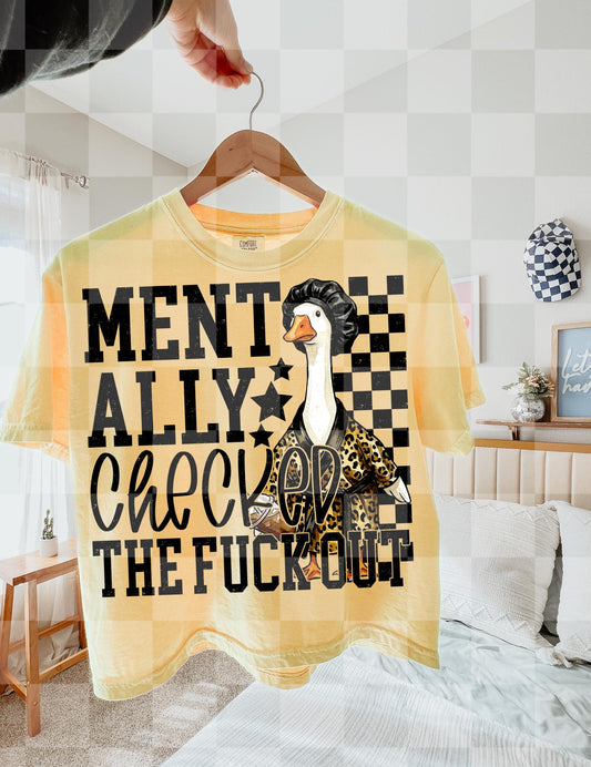 MENTALLY CHECKED THE FUCK OUT DIGITAL DESIGN
