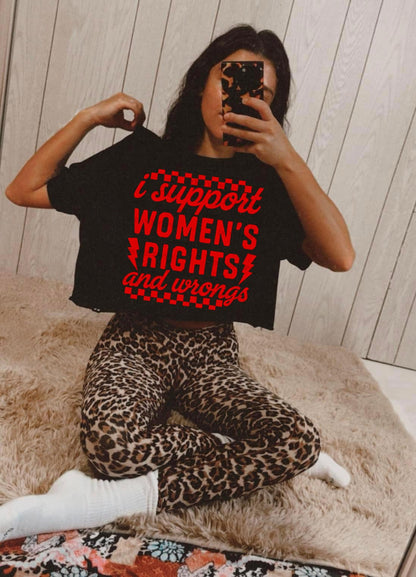 WOMEN'S RIGHTS & WRONGS DIGITAL DESIGN