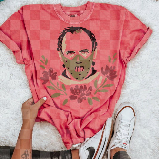 LECTER FLORAL DOODLE DIGITAL DESIGN