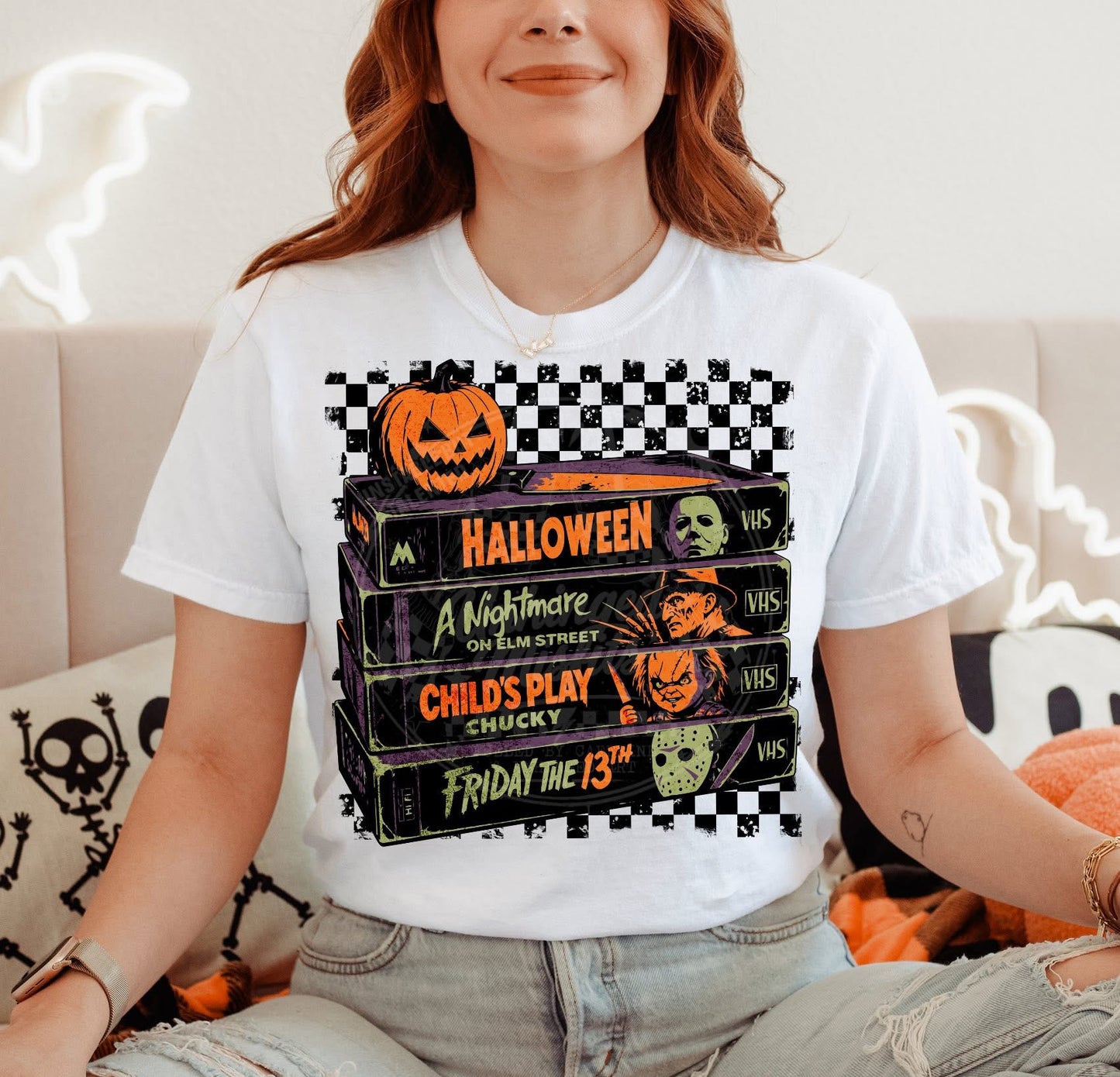 HORROR VHS TAPES DIGITAL DESIGN