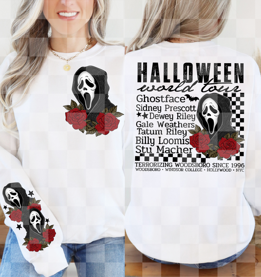 HALLOWEEN WORLD TOUR GHOST DIGITAL DESIGN