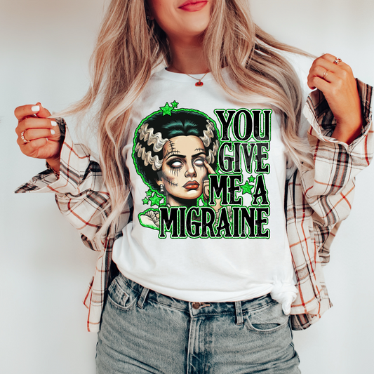 You Give Me A Migrane PNG Design *NO LICENSING REQUIRED*