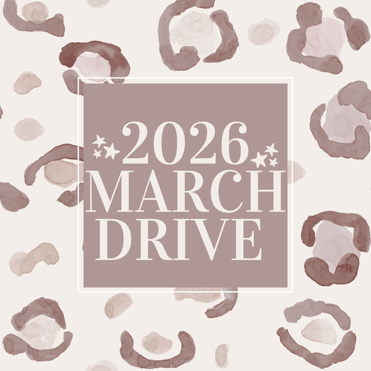 2026 MARCH DRIVE