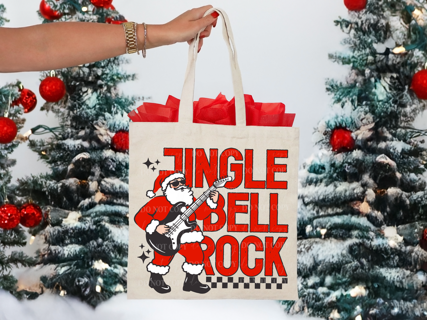 Jingle Bell Rock PNG Design *NO LICENSING REQUIRED*