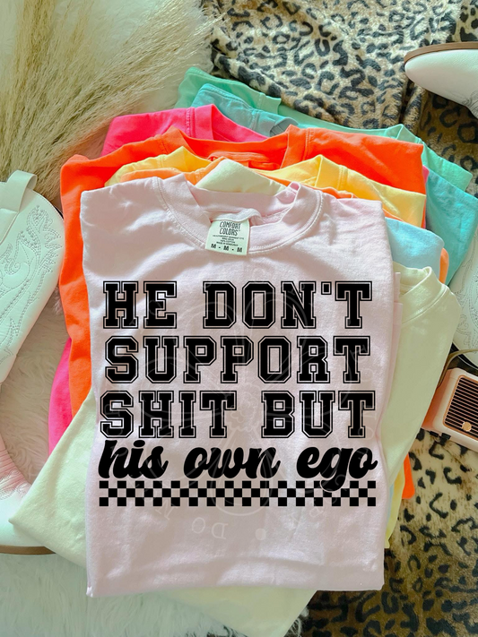 HIS OWN EGO PNG DESIGN
