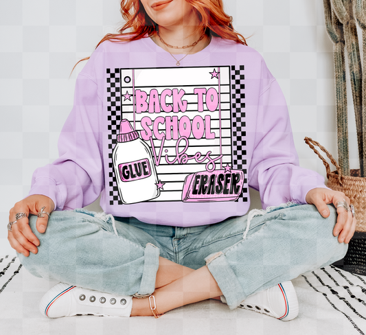 BACK TO SCHOOL VIBES DIGITAL DESIGN