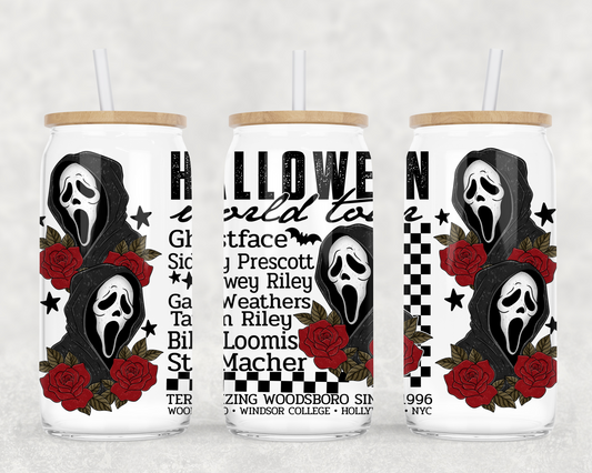 HALLOWEEN WORLD TOUR GHOST GLASS WRAP
