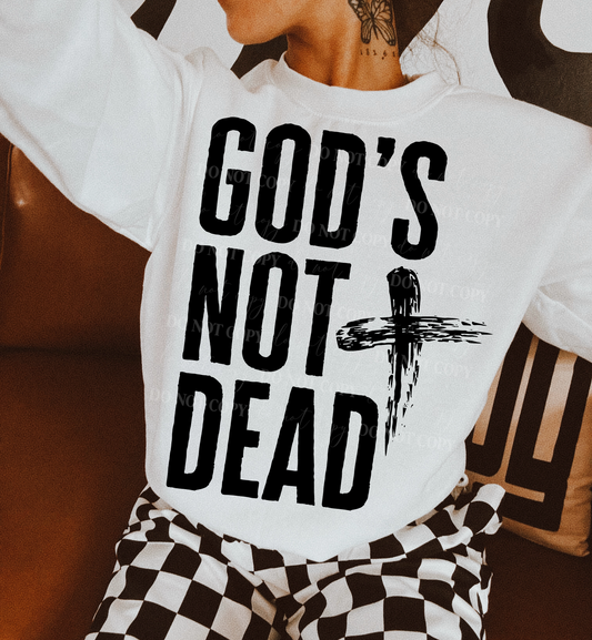 God’s Not Dead PNG Design *NO LICENSING REQUIRED*