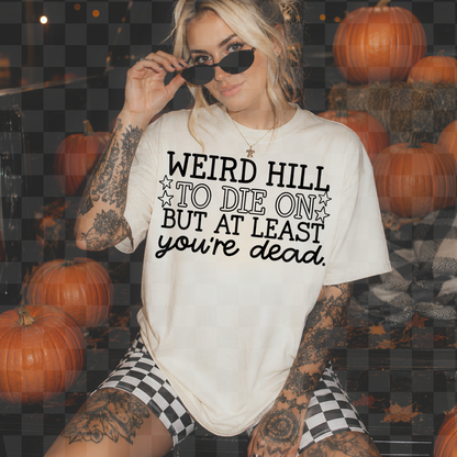 WEIRD HILL PNG DIGITAL DESIGN