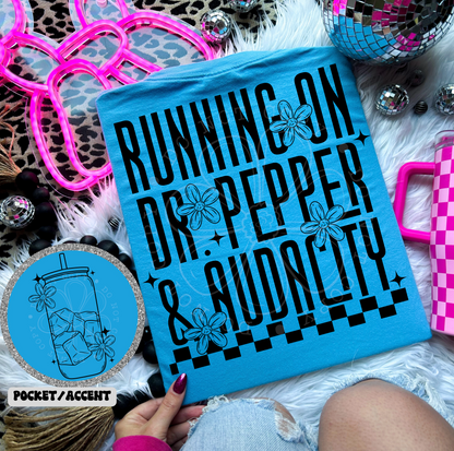 RUNNING ON DR PEP & AUDACITY DIGITAL DESIGN