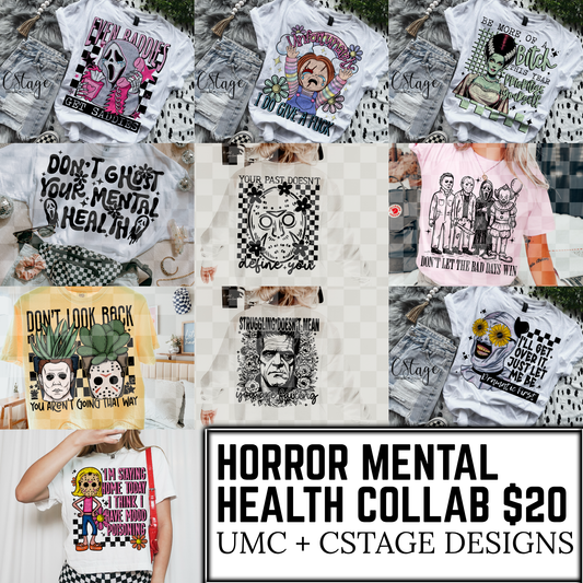 HORROR MENTAL HEALTH COLLAB W/ CSTAGE DESIGNS