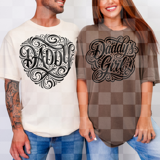 DADDY + DADDY'S GIRL DIGITAL DESIGN